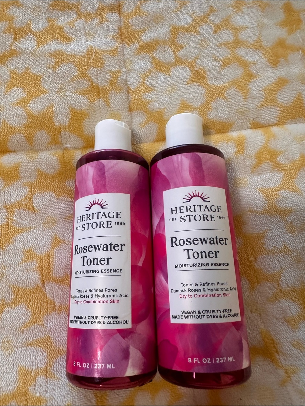 Heritage Rosewater Toner - Pink